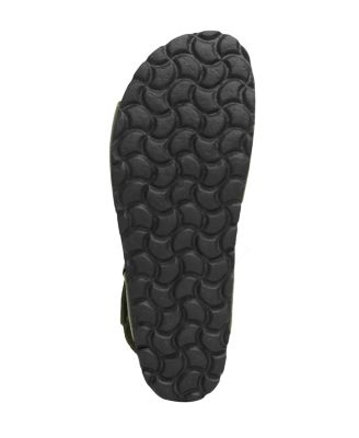 Low Wedge Dbl Buckle Sandal