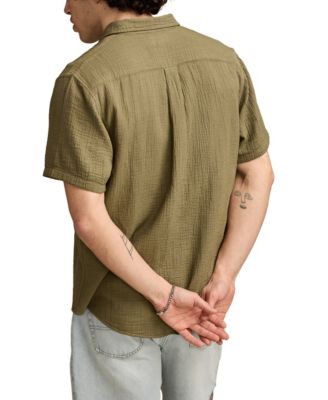 Men's Double Gauze Short Sleeve Shirt