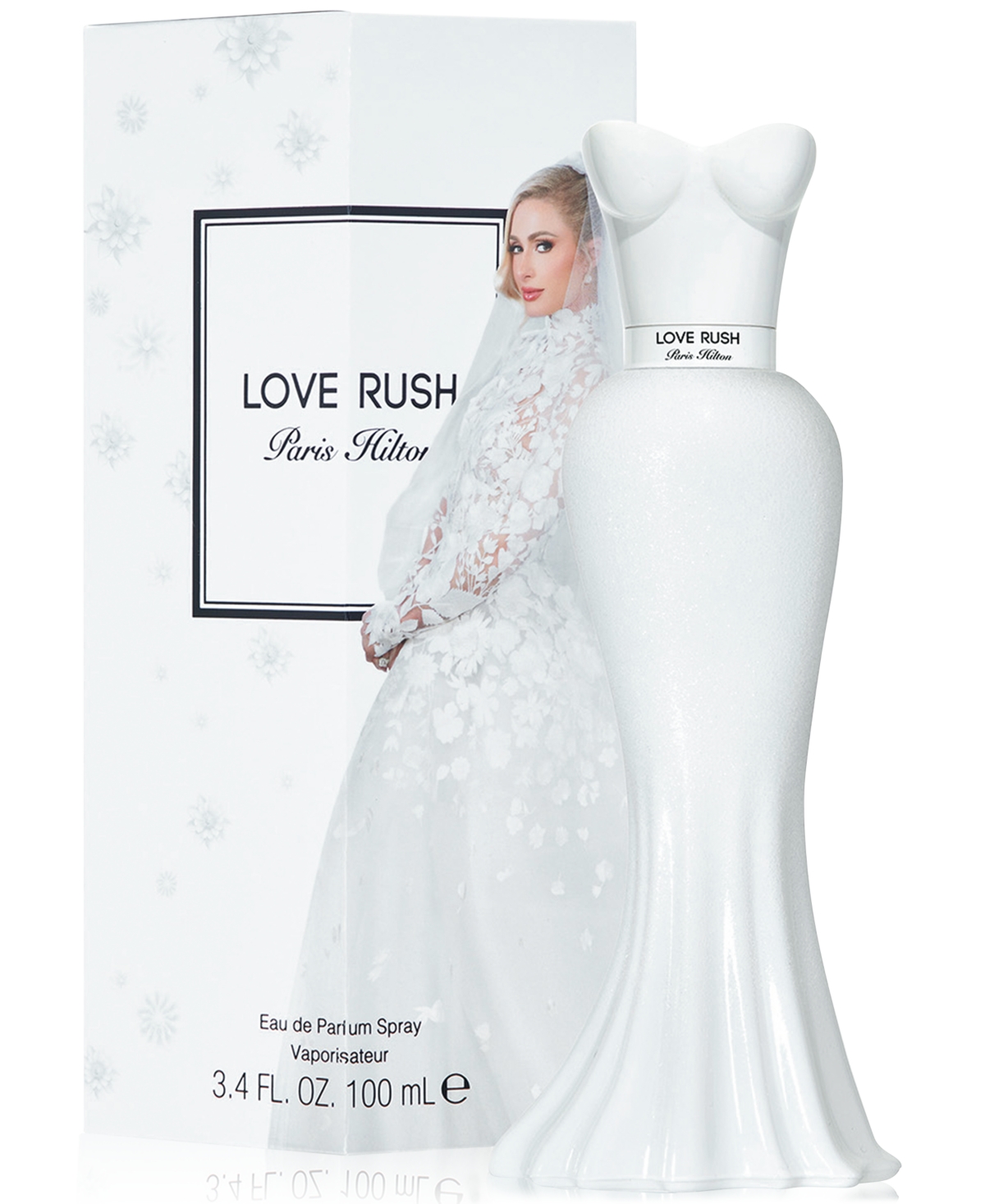 PARIS HILTON LOVE RUSH EAU DE PARFUM SPRAY, 3.4 OZ. 