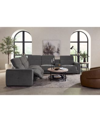 Brownell 2-Pc.Sofa Sectional with 2 Power Motion Chairs, Exclusively at Macy's