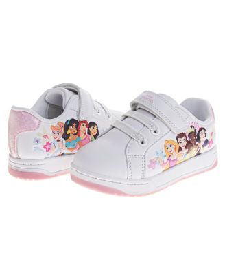 Toddler Girls Princess Hook and Loop Sneakers