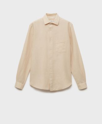 Men's Classic-Fit Linen Shirt