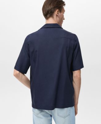 Men's Lyocell Pocketed Shirt