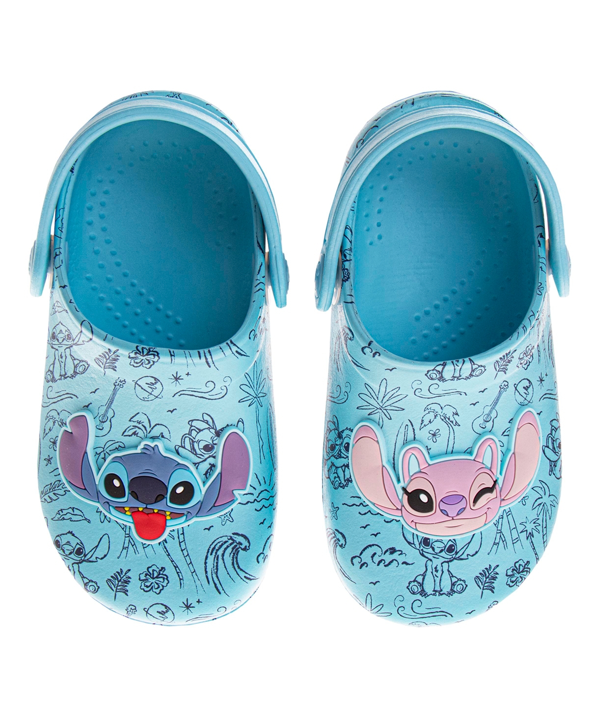 Disney Toddler Girls Stitch Angel Dual Sizes Clogs