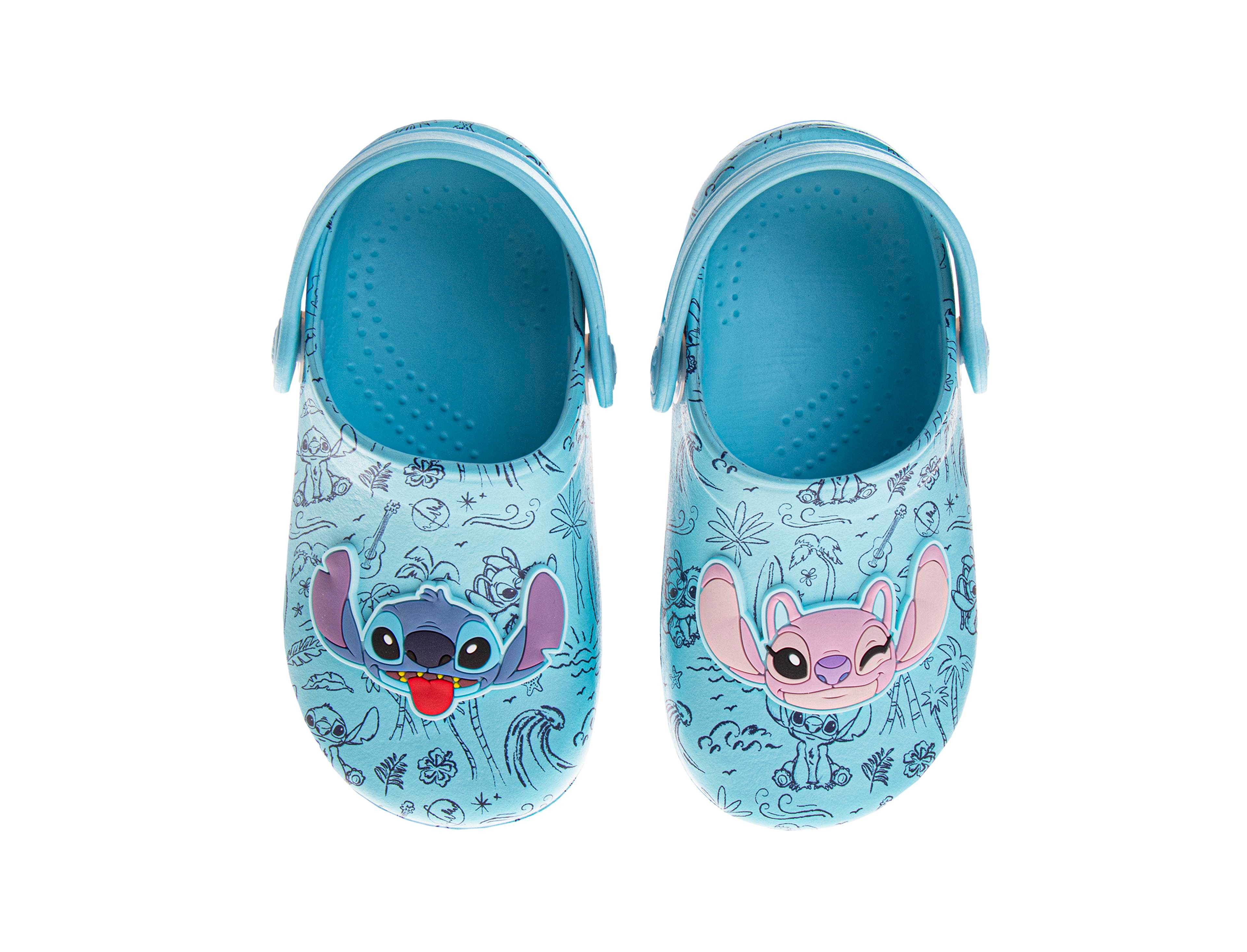 Disney Toddler Girls Stitch Angel Dual Sizes Clogs