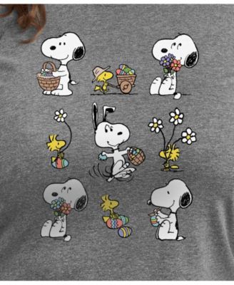 Plus Size Snoopy Easter Graphic T-Shirt