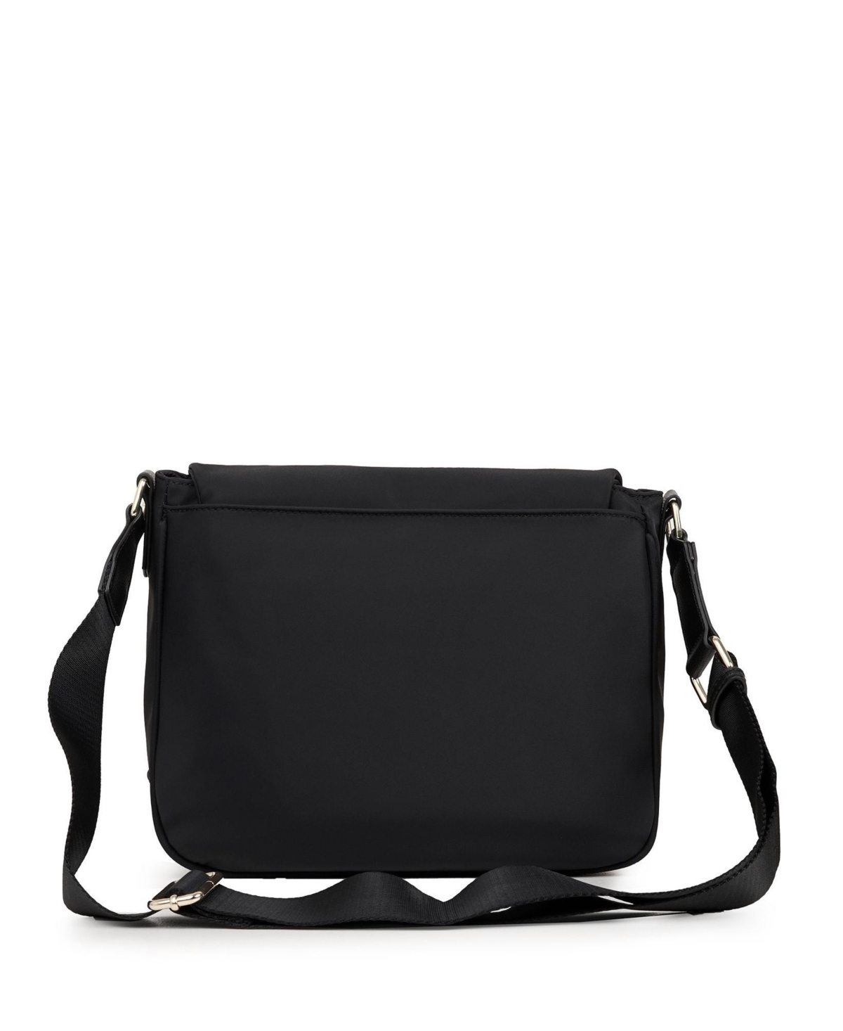 Karl Lagerfeld Cara Medium Messenger Bag In Black,silver