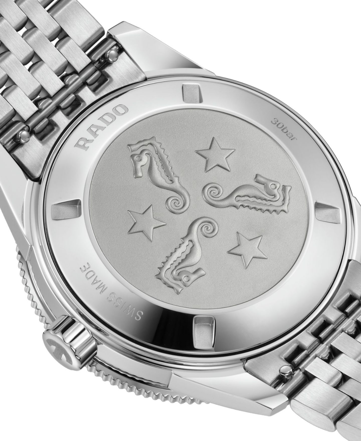 Мужские часы Rado Swiss Automatic Captain Cook Stainless Steel Bracelet Watch 39mm — фото 3
