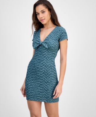 Women's Naleny Tie-Front Bodycon Dress