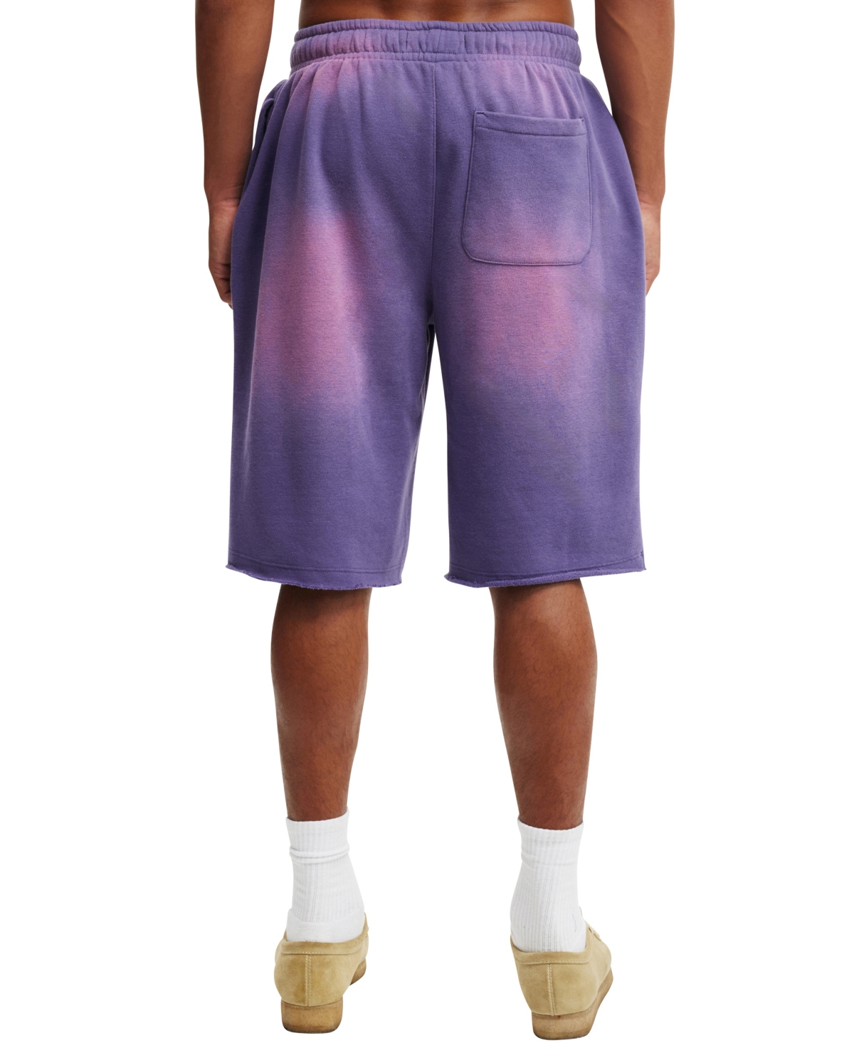 COTTON ON MEN'S SUPER BAGGY FLEECE SHORTS 
