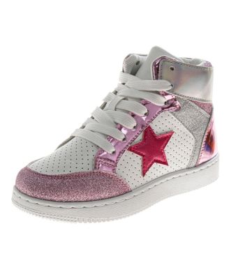 Little and Big Girls High Top Sneakers