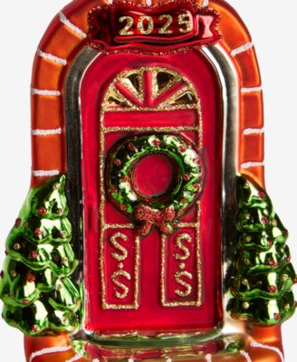 Our First Home 2025 Glass Door Ornament, Macy's Exclusive