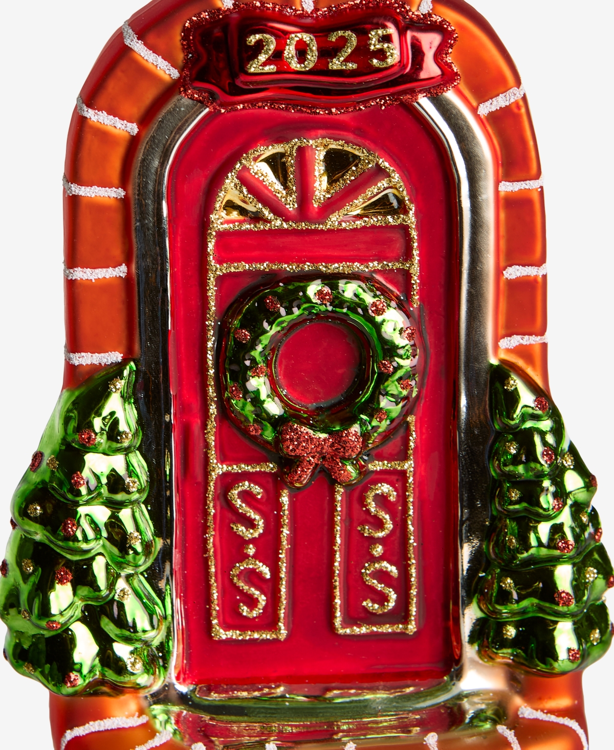 Holiday Lane Our First Home 2025 Glass Door Ornament, Macy's Exclusive
