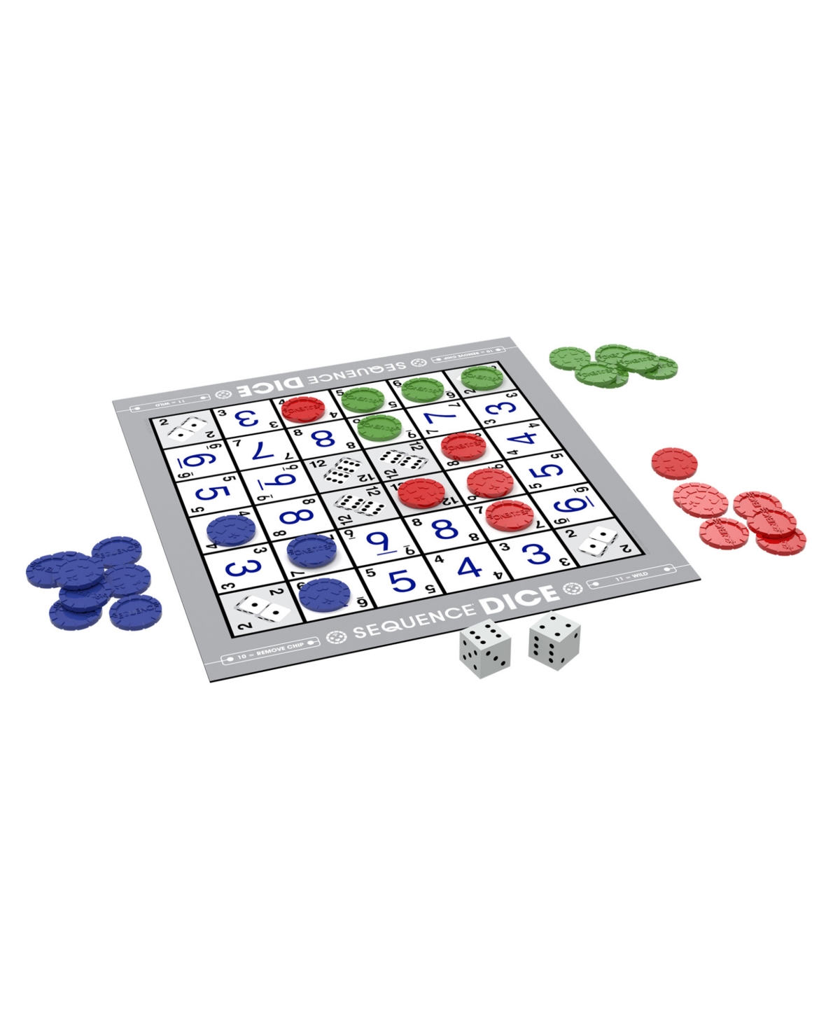 Jax Ltd. Sequence Dice Game, Pack Of 2