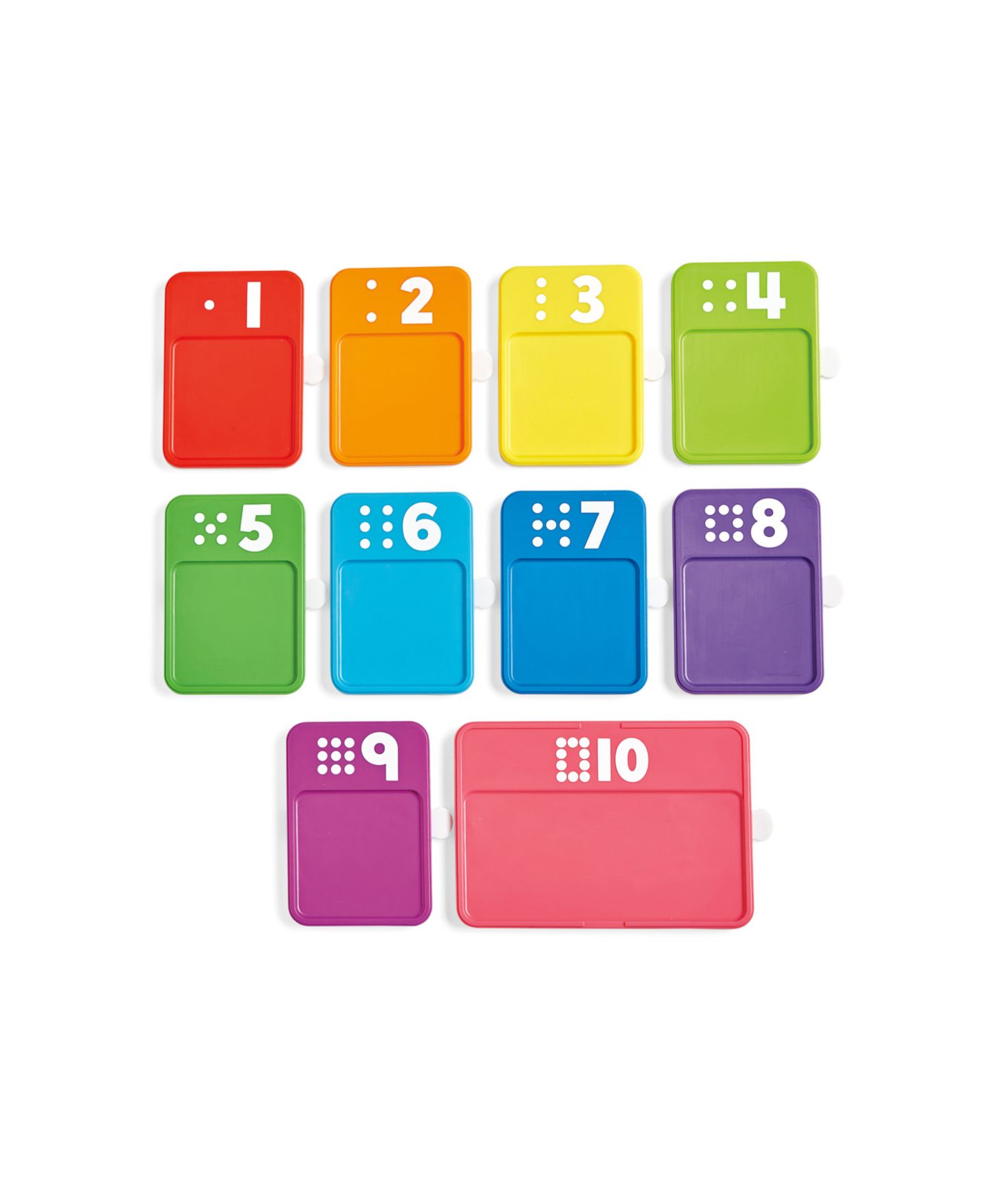Детские игрушки Hand2Mind Sensory Number Trays — фото 6