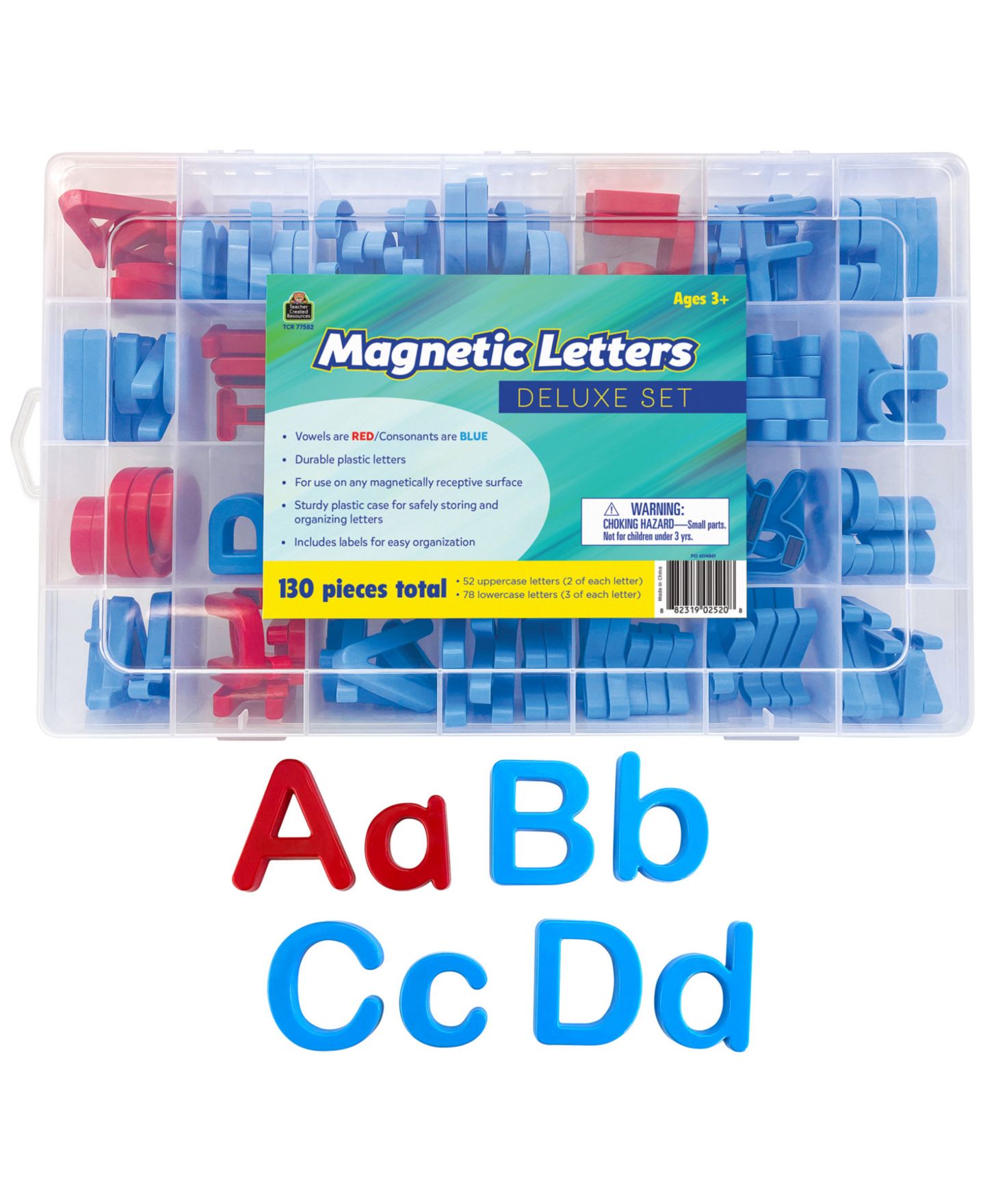 Детские игрушки Teacher Created Resources Magnetic Letters Deluxe Set — фото 1