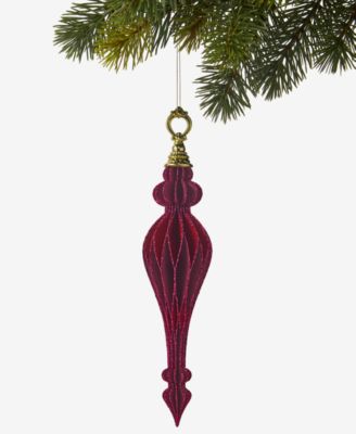 Holiday Lane - Berry Tones Paper Finial Ornament