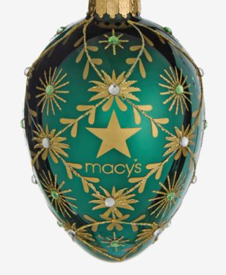 Gilded Glamour Jeweled Egg Ornament, Macy's Exclusive 