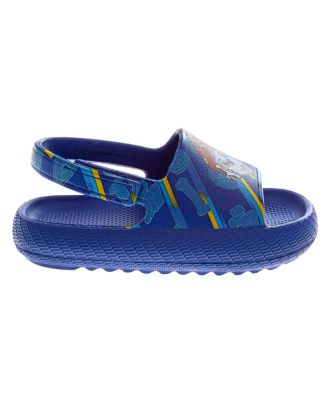 Toddler Boys Patrol Hook and Loop Backstrap Slides