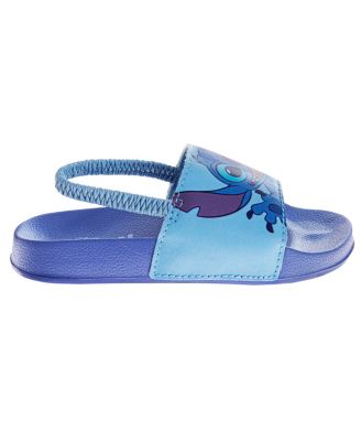 Toddler Girls Stitch Dual Sizes Backstrap Slide Sandals