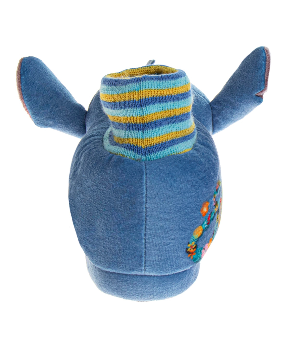 Disney Toddler Girls Stitch 3d Design Dual Sizes Slippers In Blue