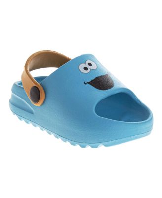 Toddler Boys Cookie Monster Waterproof Backstrap Sandals