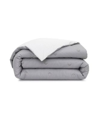 CLOSEOUT! by Hugo Boss Double B Duvet Cover, Full/Queen