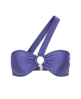 Women's O-Ring Bandeau Bikini Swimsuit Top Bra Sizing