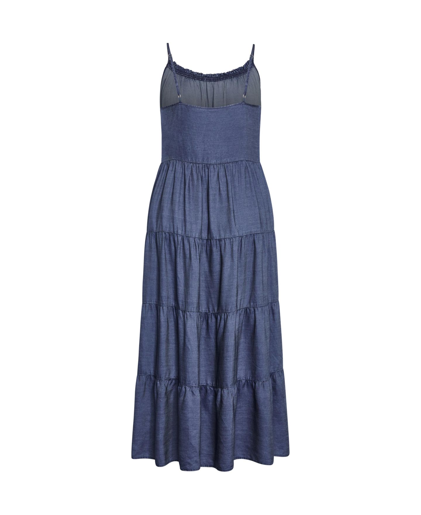 Женское платье CITY CHIC Plus Size Island Tier Maxi, цвет: Тёмная варка — фото 4