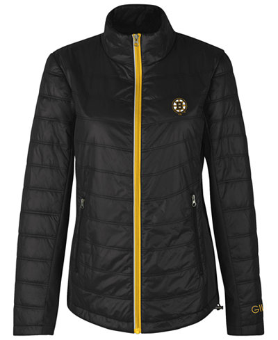 G3 Sports Women's Boston Bruins Sideline Quilted Jacket