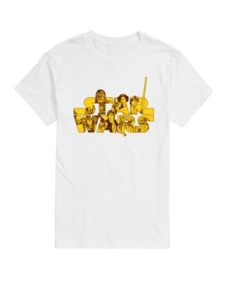 Men's Star Wars Character Logo Short Sleeve T-Shirt