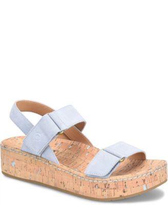 Women's Sloan Round Toe Wedge Sandals