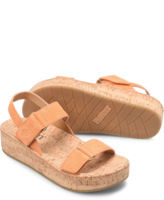 Women's Sloan Round Toe Wedge Sandals