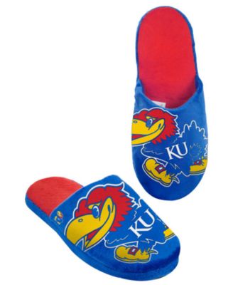 Forever Collectibles - Men's Kansas Jayhawks Big Logo Slippers