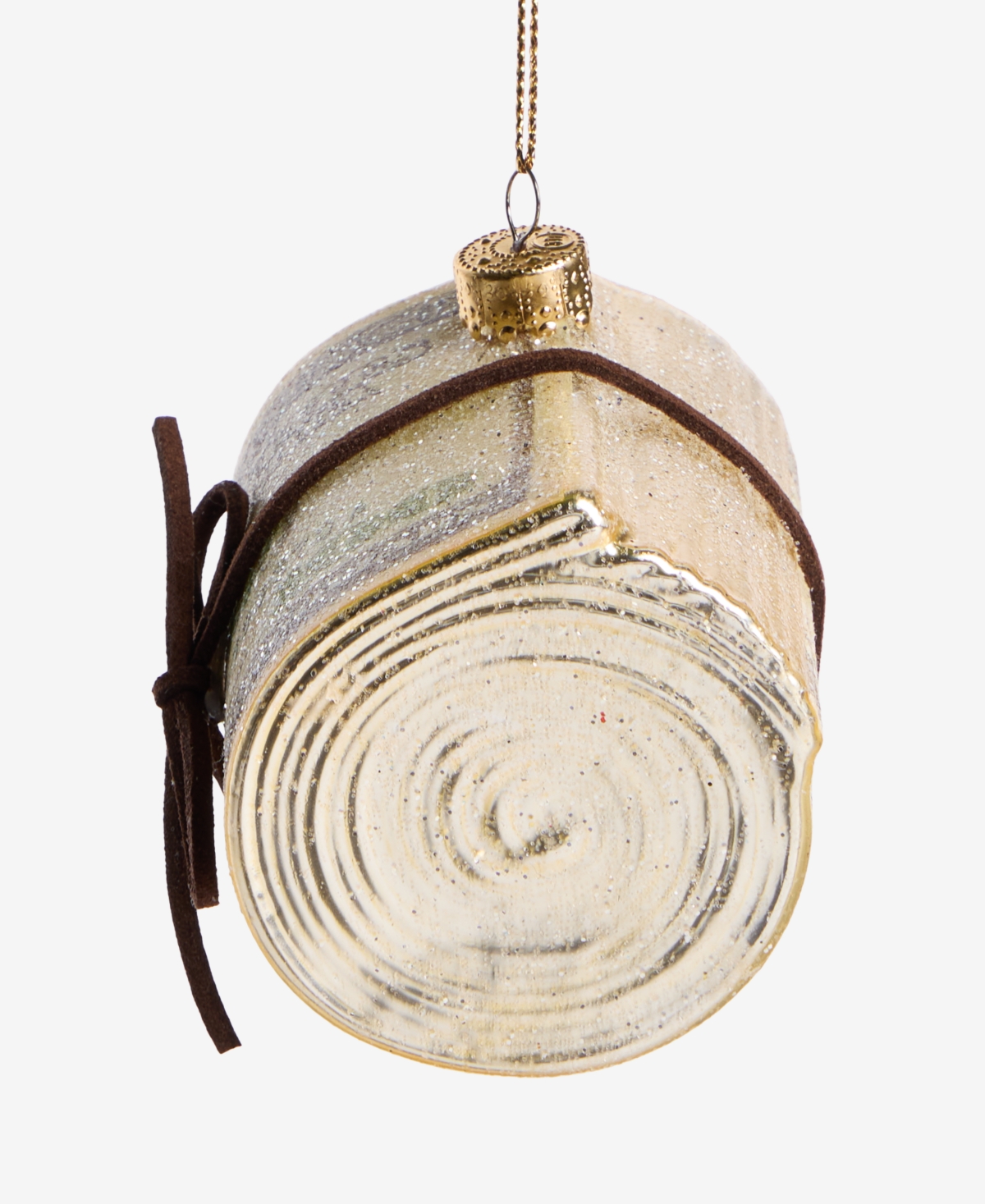 Holiday Lane Eclectic Charm Glass Rolled $100 Bill Ornament, Macy's Exclusive In Transparent