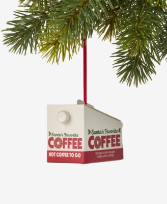 Foodie Coffee Box Ornament, Macy's Exclusive
