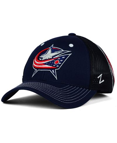 Zephyr Columbus Blue Jackets Screenplay Flex Cap