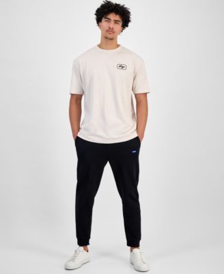 Men's Embroidered HUGO Chain Stitch T-Shirt