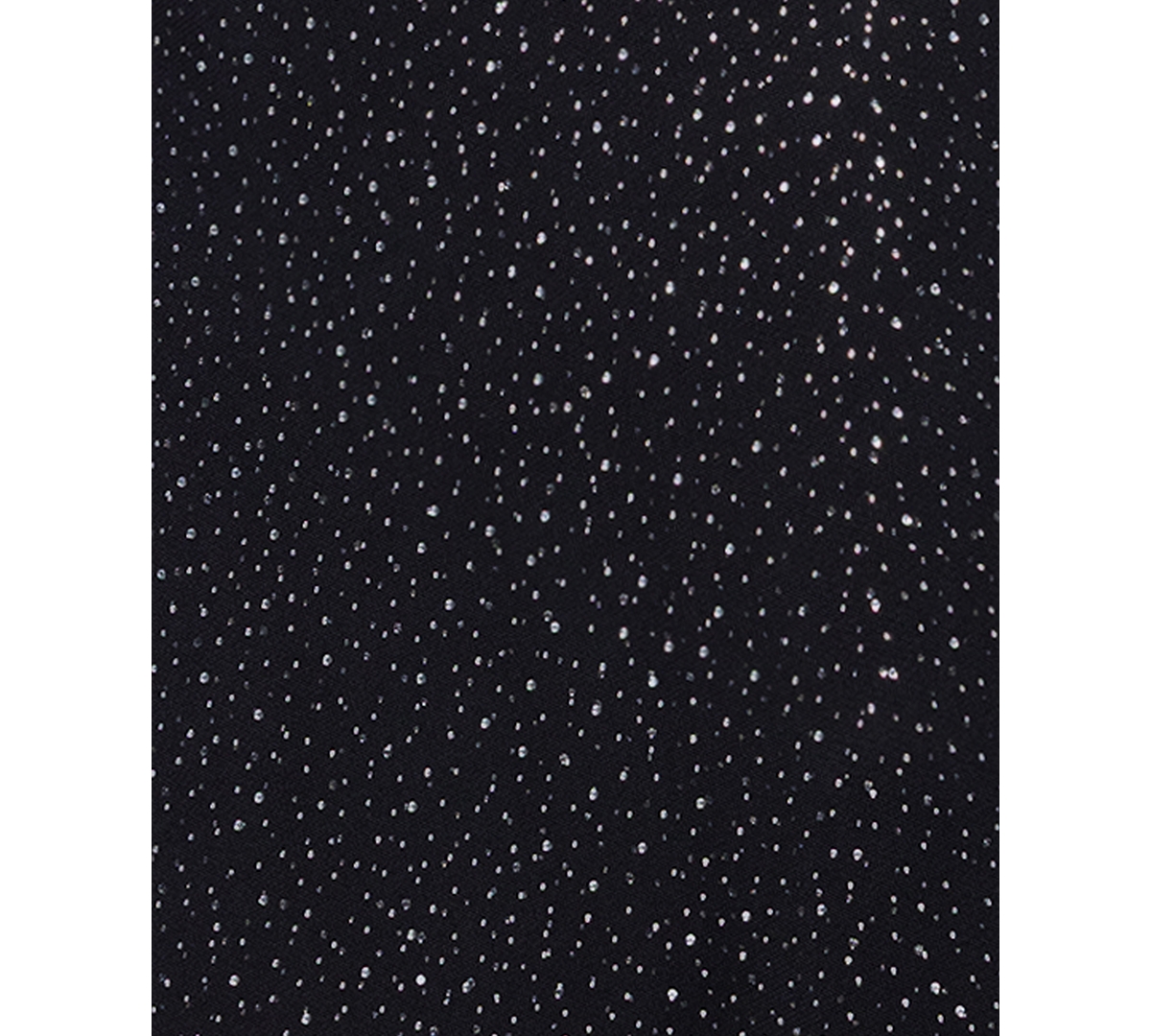 BETSY & ADAM WOMEN'S MOCK-NECK DOT-MESH SLEEVELESS GOWN 