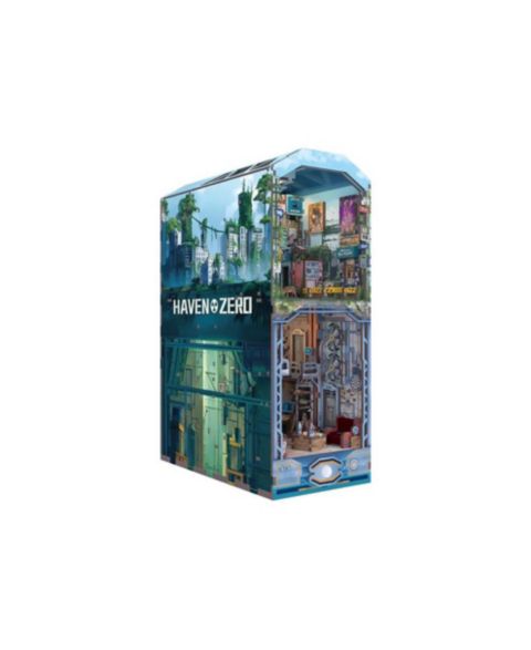 Детский конструктор Flash Popup Post-Apocalyptic Haven Zero 448-Piece 3D Wooden Book Nook Building Set, Ages 14+
