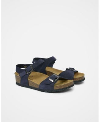 Low Wedge Dbl Buckle Sandal