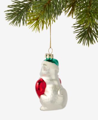 Pets Glass Cat Ornament, Macy's Exclusive