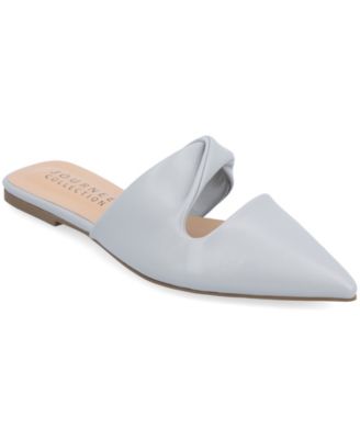 Women's Enniss Twist Cutout Pointed Toe Mules
