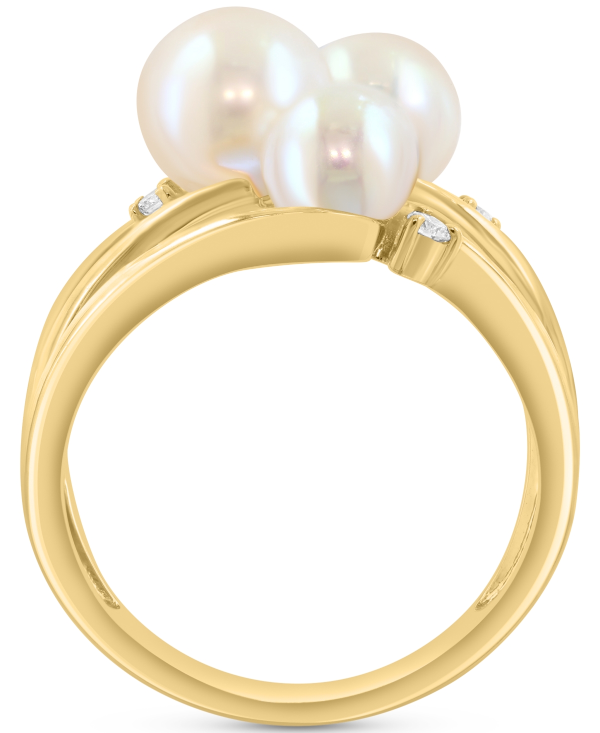 Effy Collection Effy Cultured Freshwater Pearl (5-1/2 In Gold