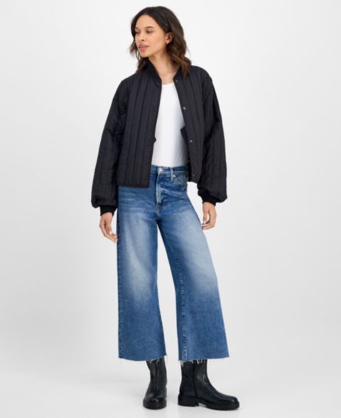 Женские куртки Rains Women's Stand-Collar Bomber Jacket