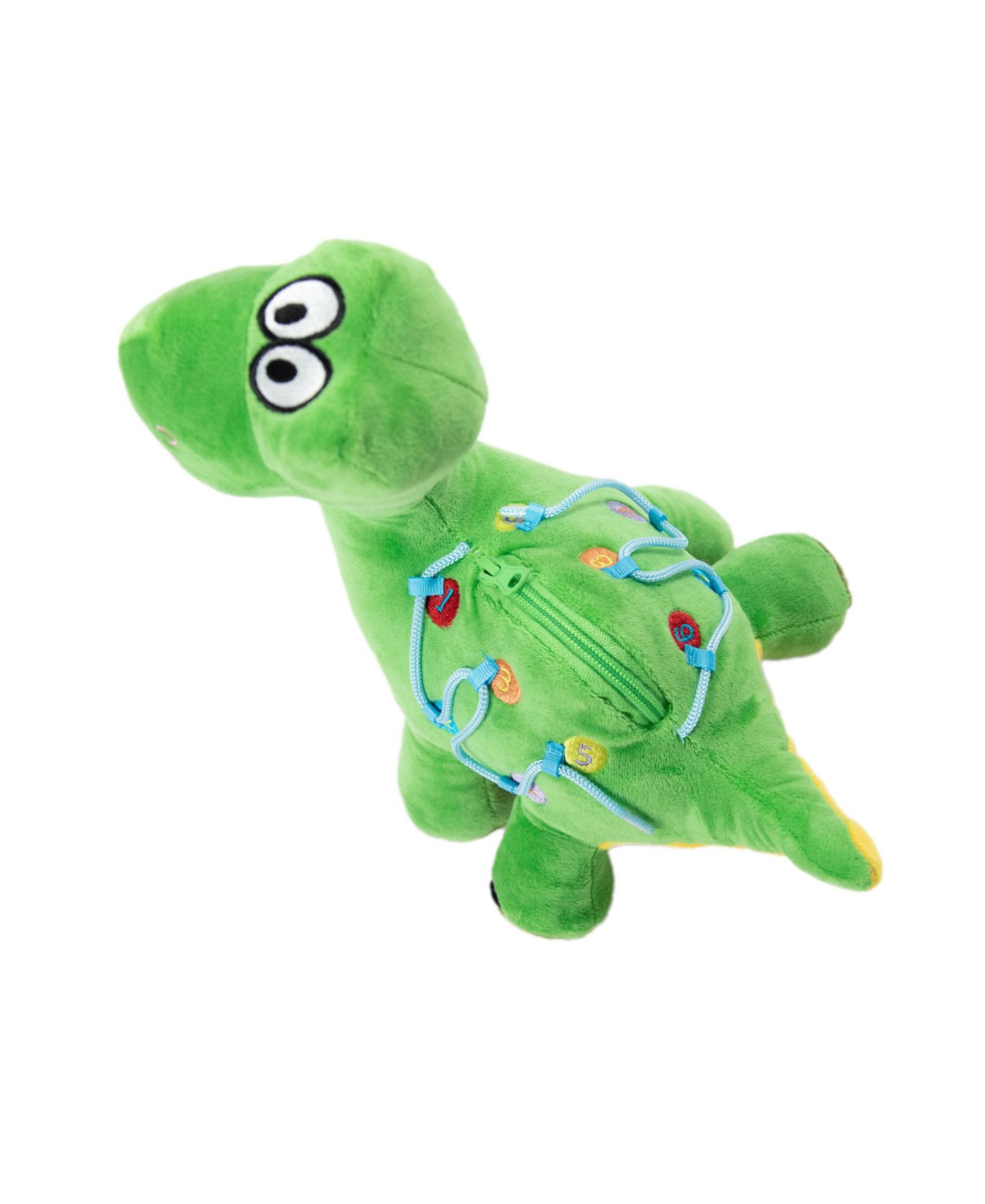 Детская мягкая игрушка Bouncyband Dinosaur 12" Busy Bee Sensory Activity Plush — фото 2