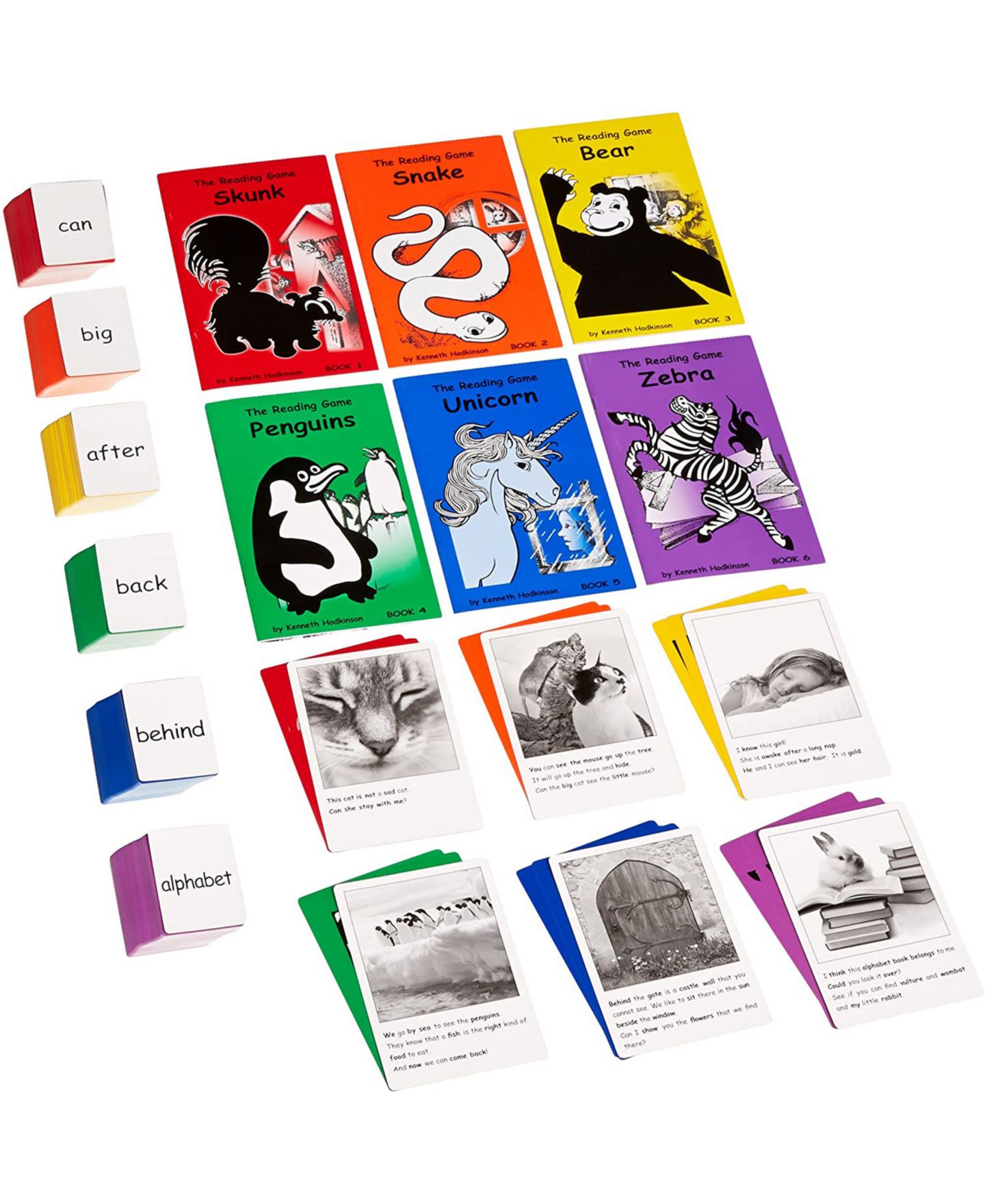 Детская карточная игра The Reading Game 2nd Edition Memory Word Card Games — фото 3