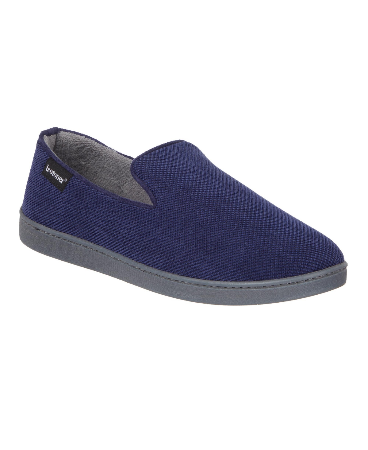 Men's Diamond Corduroy Loafers - Gray