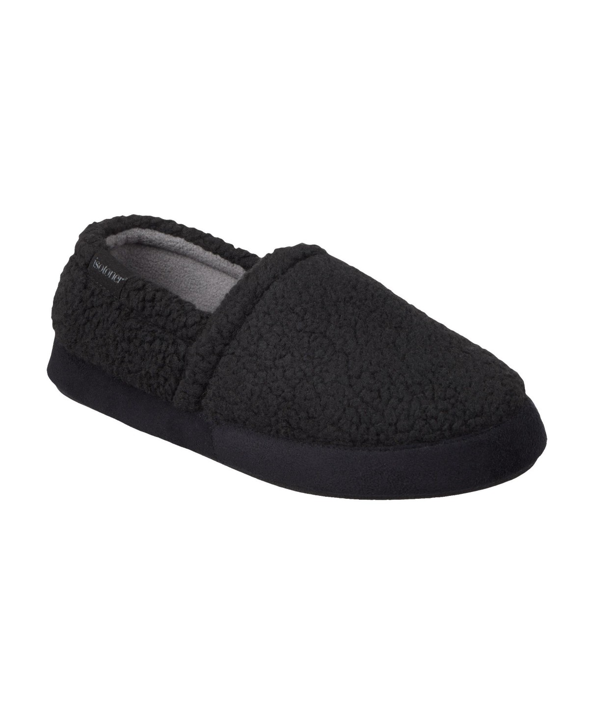 Мужские Isotoner Men's Berber Closed Back Slippers — фото 1