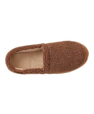 Men's Berber Closed Back Slippers